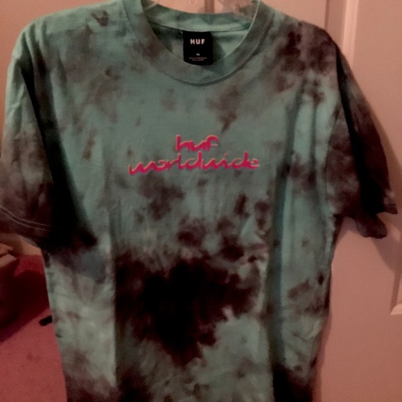 HUF tye-dye T-shirt - Picture 1 of 1